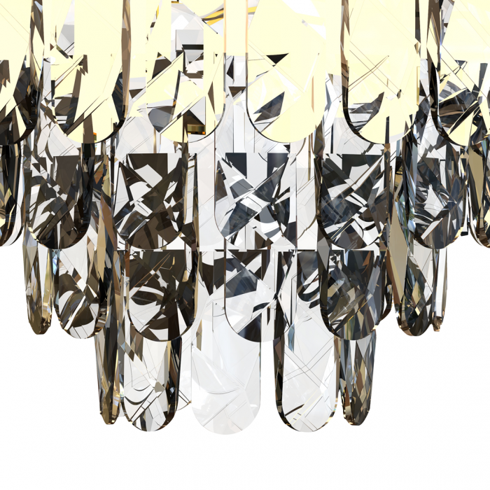 Plafoniera LUXURIA 9xE14 - ML8884 - plafoniera moderna Cristal [2]