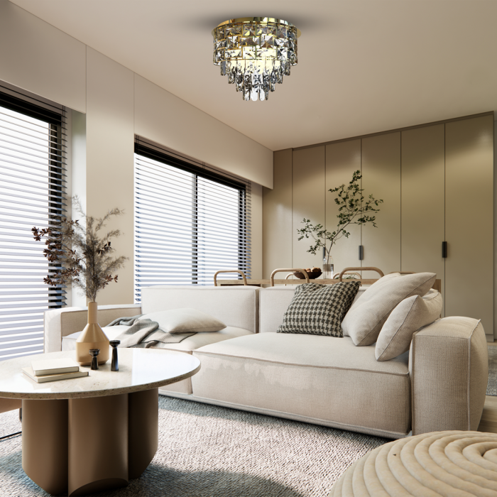 Plafoniera LUXURIA 9xE14 - ML8884 - plafoniera moderna Cristal [5]