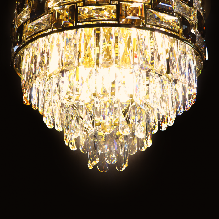 Plafoniera LUXURIA 9xE14 - ML8884 - plafoniera moderna Cristal [3]