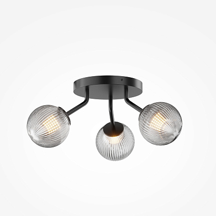 Plafonieră Maytoni Glace MOD547CL-03GR, 3 × G9, IP44 [4]