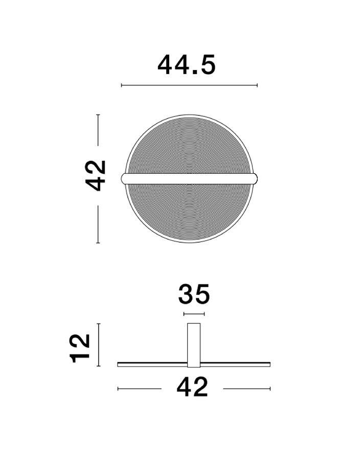 Plafoniera  Noah 29W  - plafoniera moderna LED [2]