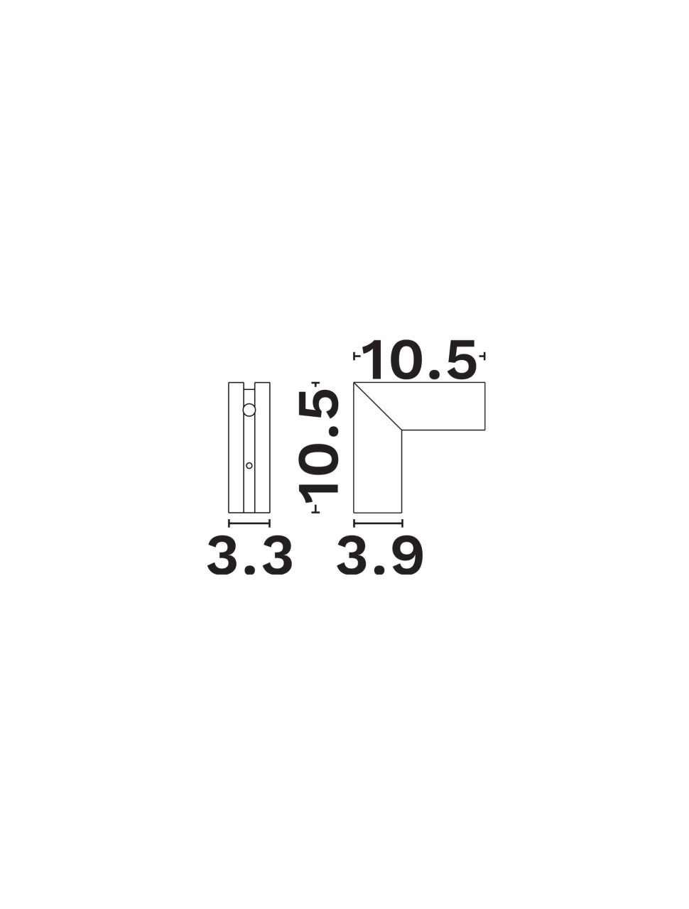 Planet Magnetic B-Vertical 90deg connector [2]
