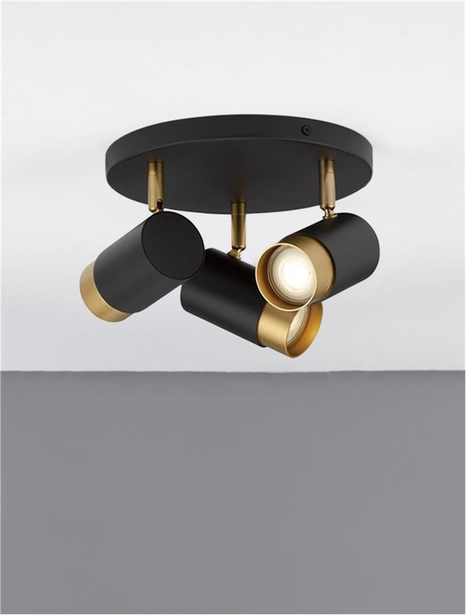 POGNO aplica AP3 - 9111438 - Sandy black & Gold Aluminium [4]