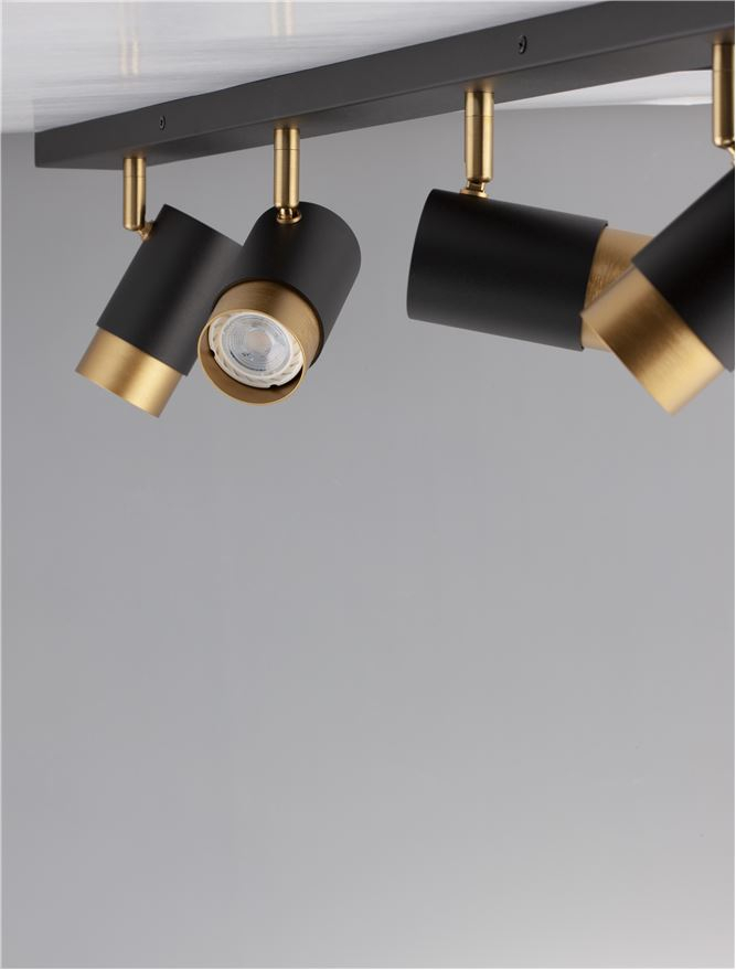 POGNO aplica AP4 - 9111436 - Sandy black & Gold Aluminium [4]