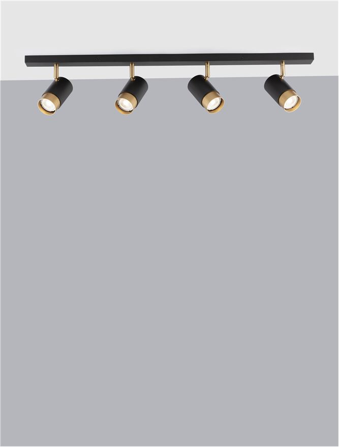 POGNO aplica AP4 - 9111436 - Sandy black & Gold Aluminium [1]