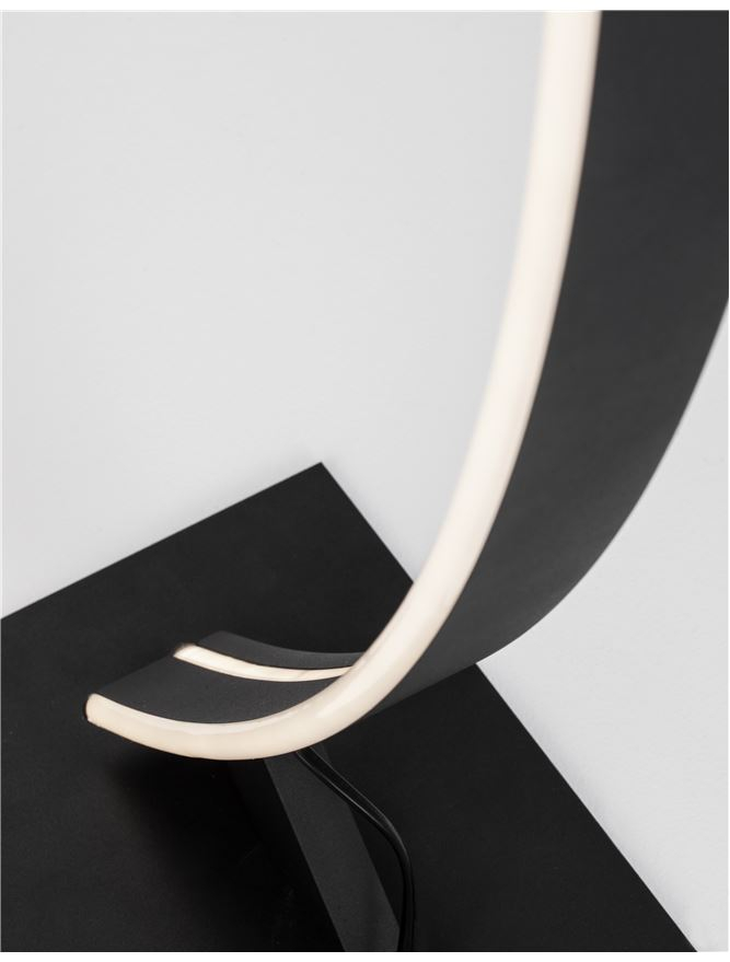 PREMIUM lampadar - 9348092 - Sandy Black Aluminium & Acrylic Dimmable [5]