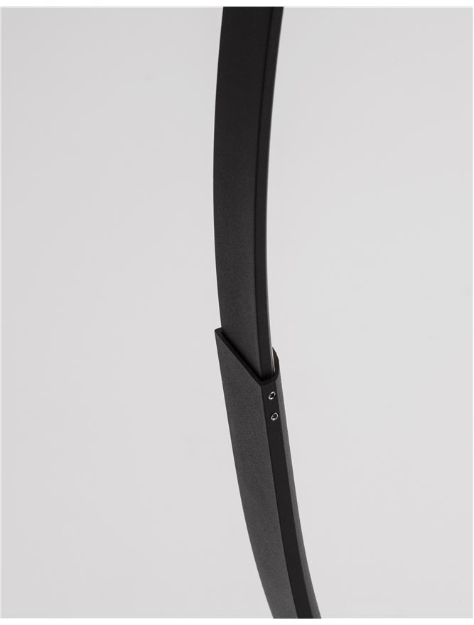 PREMIUM lampadar - 9396060 - Sandy Black Steel Aluminium & Acrylic [7]