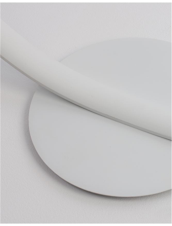 PREMIUM lampadar - 9396061 - Sandy White Aluminium & Acrylic [6]