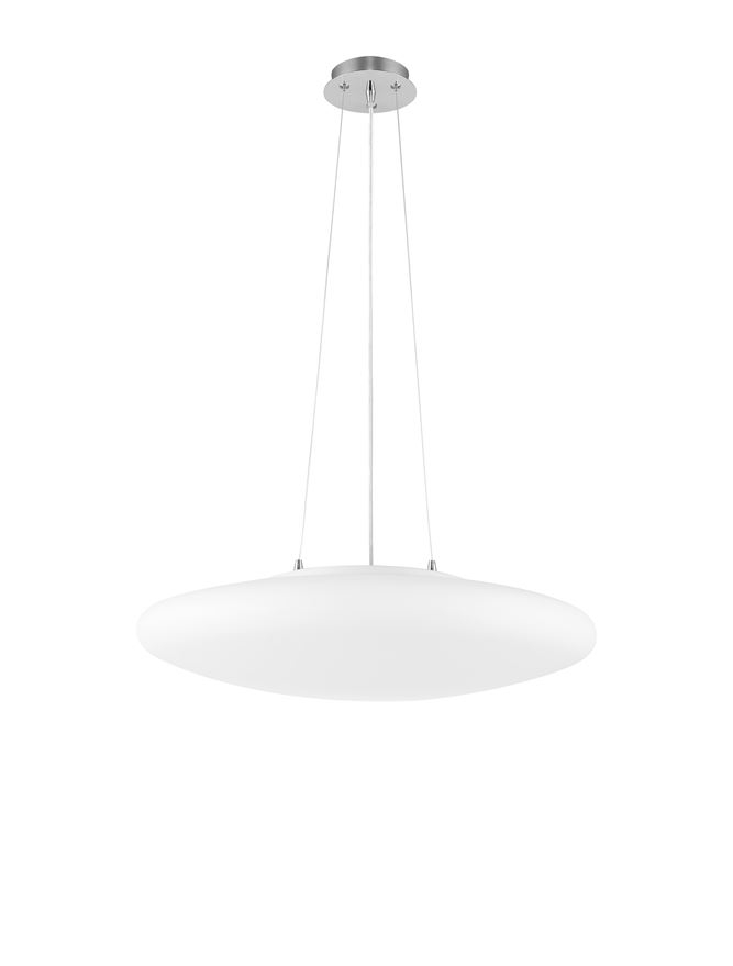 PRESSIONE suspensie SP1 - 4587601 - Opal Glass Satin Metal Base Chrome Aluminium [2]