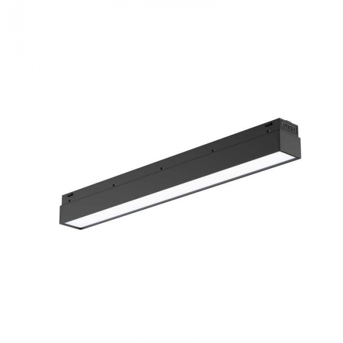 Proiector 24W 2400LM Slim Magnetica Lumina Calda Chip LED Osram 3000K - corpuri de iluminat tehnice - magnetic slim [1]
