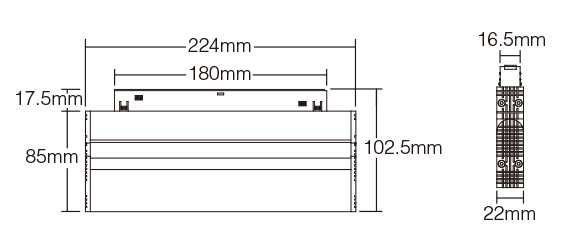PROIECTOR LED RGB CCT SMART SINA MAGNETICA 22.5CM 6W R22- 48V PE SINA MAGNETICA  S22/R22 [4]
