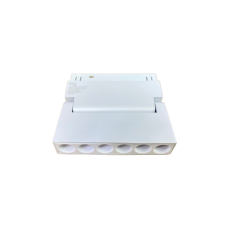 PROIECTOR POINT ORIENTABIL LED 6W 3000K/4000K - 48V PE SINA MAGNETICA  S22/R22 - alb [1]