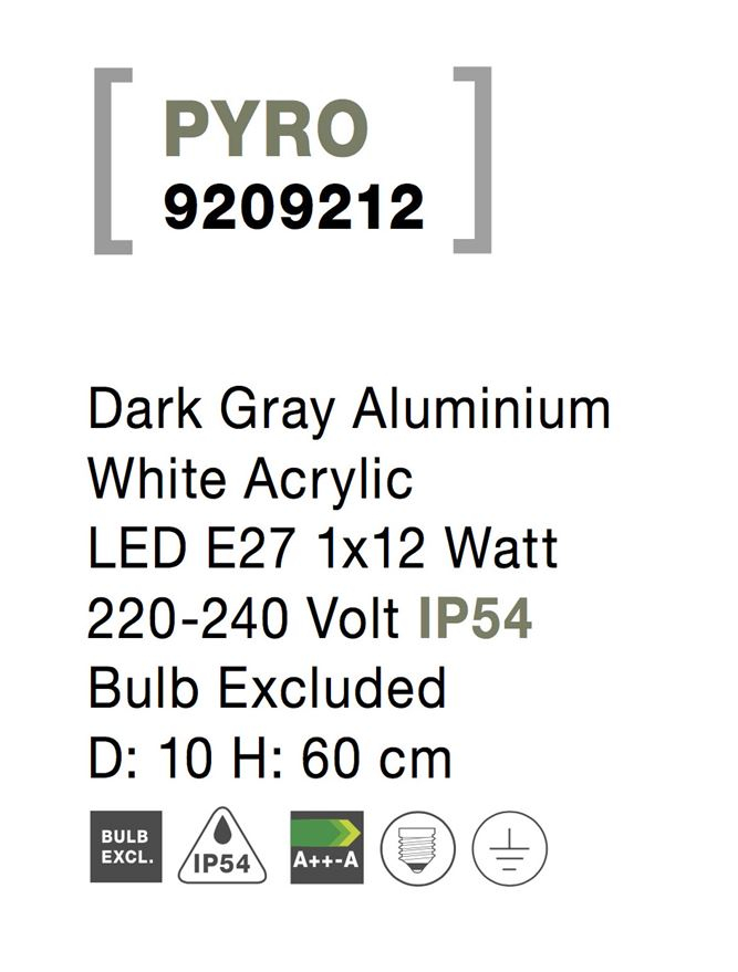 PYRO stalp exterior mare 9209212 [7]