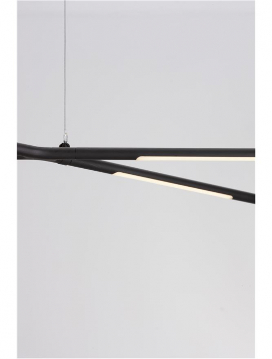 Raccio - black - Nova Luce - 27W  - Suspensie moderna - 9695213 [6]