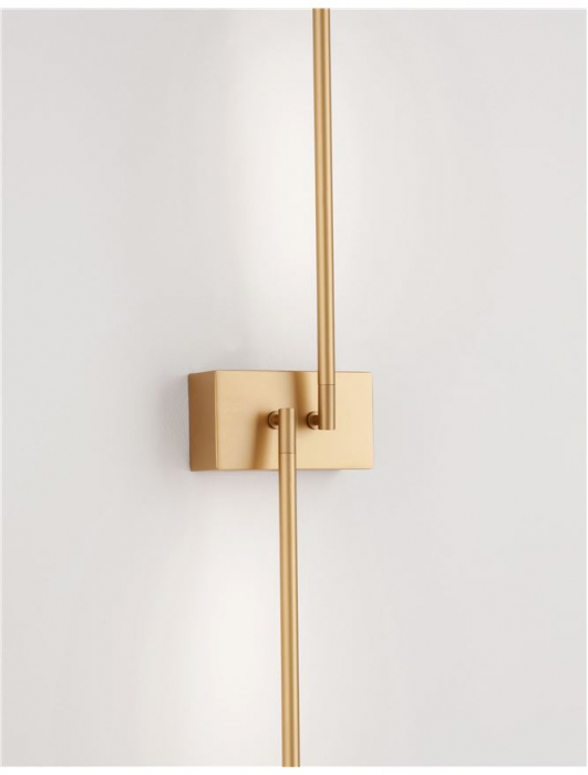 Raccio - gold - Nova Luce - 11W - Aplica moderna - 9180722 [7]