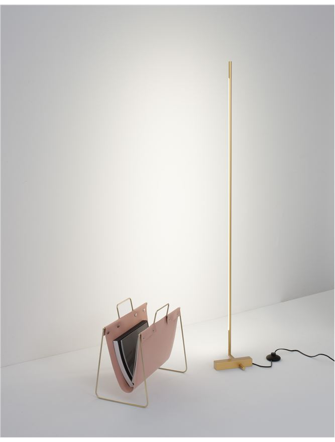 Raccio - GOLD - Nova Luce - 19W - Lampadar modern - 9180726 [1]