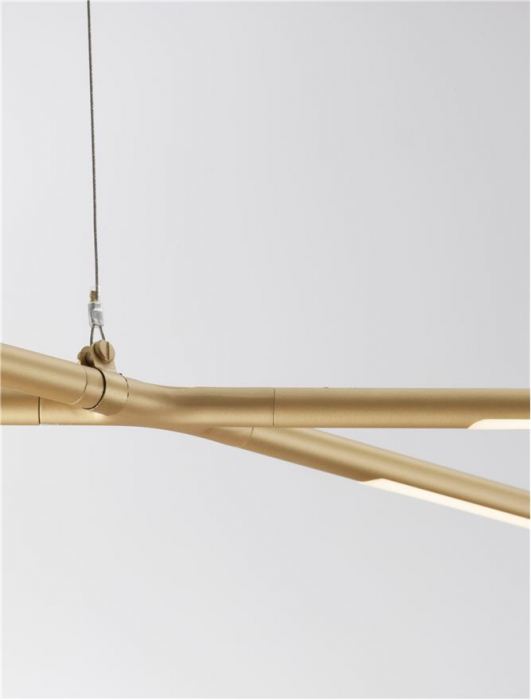 Raccio - gold - Nova Luce - 27W  - Suspensie moderna - 9695214 [8]