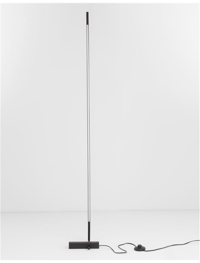 Raccio - black - Nova Luce - 19W - Lampadar modern - 9180727 [3]