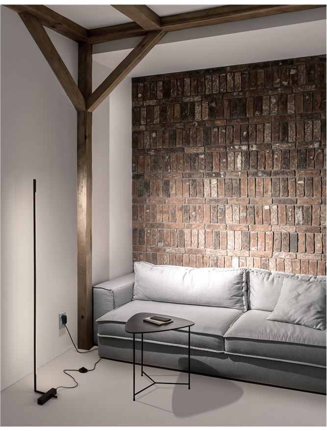 Raccio - black - Nova Luce - 19W - Lampadar modern - 9180727 [1]