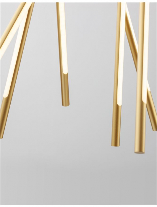 Raccio - gold - Nova Luce - 68W  - Suspensie moderna - 9180782 [8]