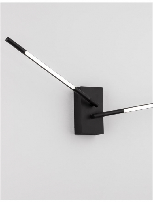 Raccio - black - Nova Luce - 11W - Aplica moderna - 9180723 [5]