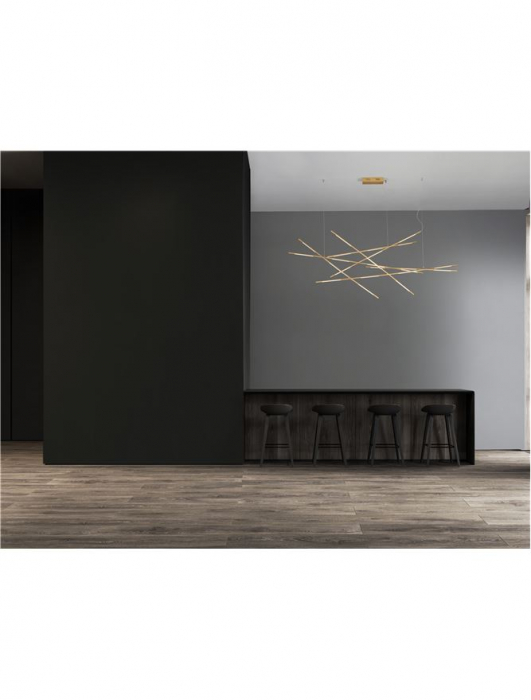 Raccio gold Nova Luce - 109W  - Suspensie moderna - 9695215 [2]
