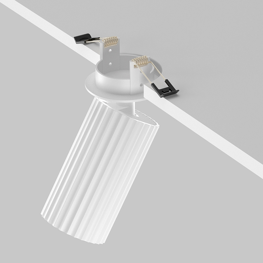 Recessed luminaire Calipso GU10 1x10W  - white [2]
