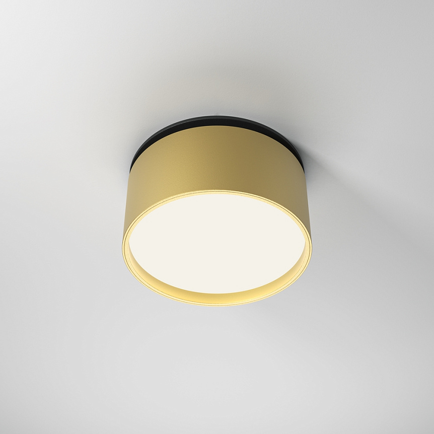 Recessed luminaire Onda DL024-12W-DTW-BMG - negru+auriu 3000/4000/6000K ajustable [3]