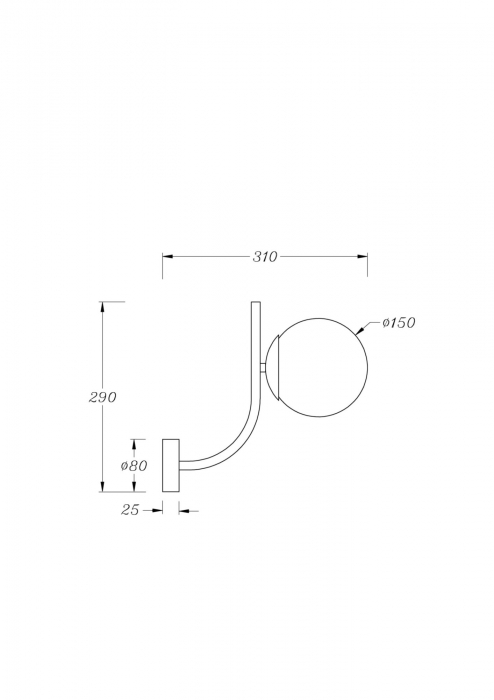 APLICA MODERNA, RENDEZ-VOUS MOD109WL-01BS [2]