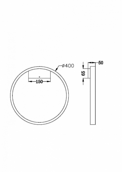Aplica Moderna RIM MOD058WL-L25 finisaj negru sau alama - Maytoni [2]