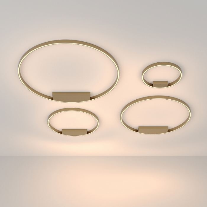 Plafoniera Moderna RIM MOD058CL-L25 finisaj negru sau alama - Maytoni [2]