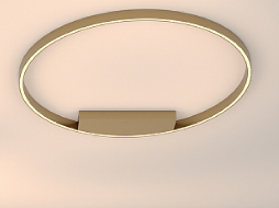 Plafoniera Moderna RIM MOD058CL-L25 finisaj negru sau alama - Maytoni [2]