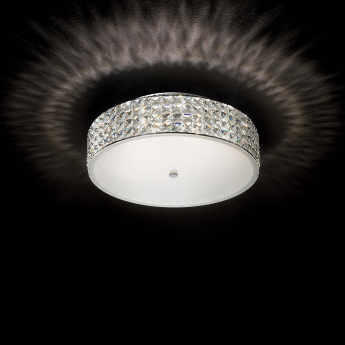 PLAFONIERA MODERNA CU CRISTAL ROMA PL6 - IDEAL-LUX [2]