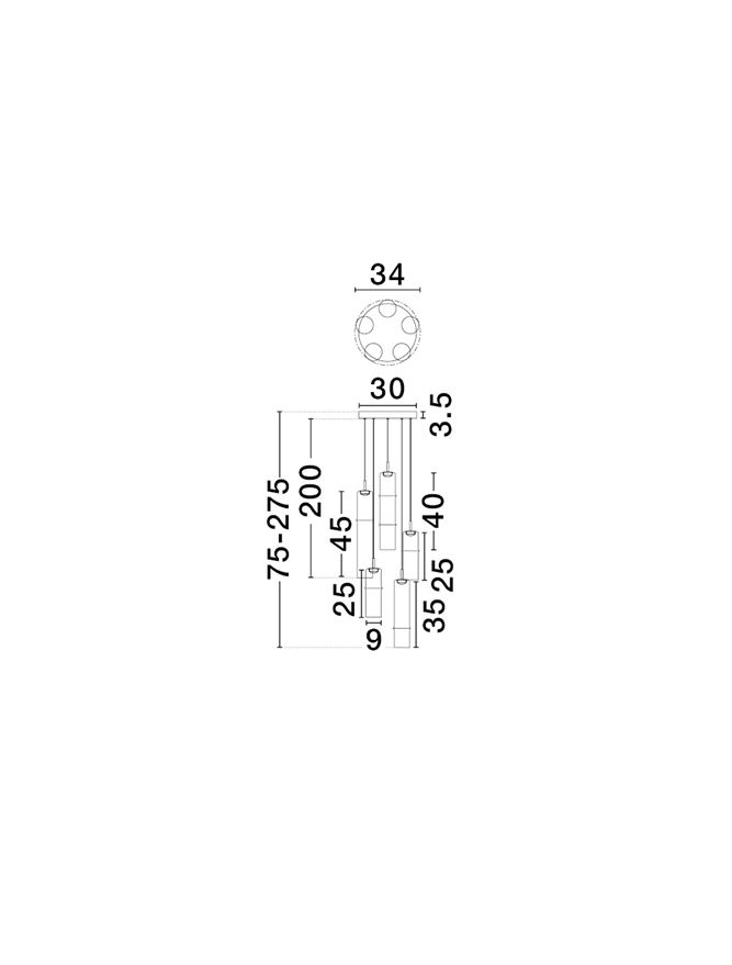 SANO suspensie LED 9009169 [6]