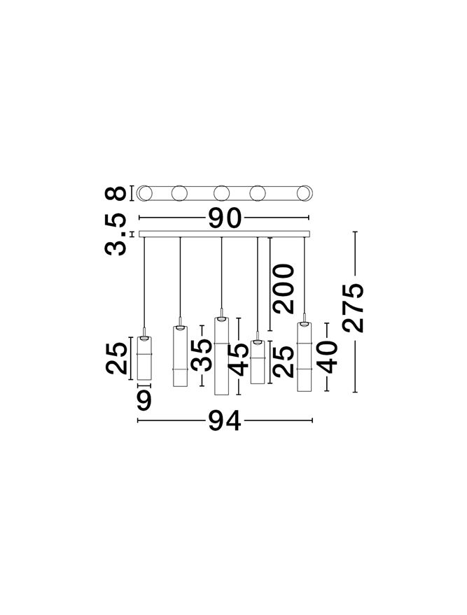SANO suspensie LED 9009171 [6]