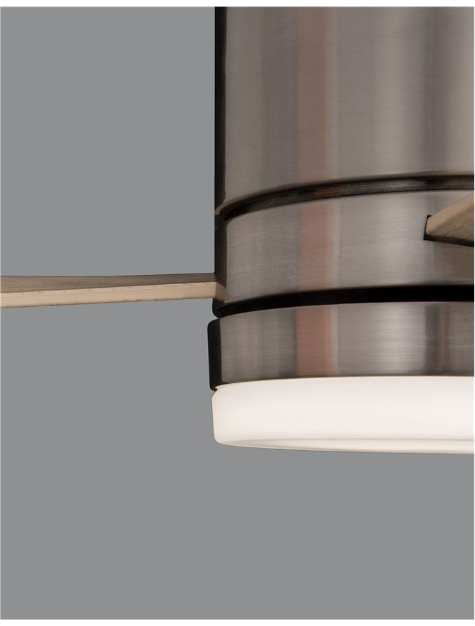 SATIN plafoniera - 9953016 - Brushed Nickel Steel & Glass Plywood [3]