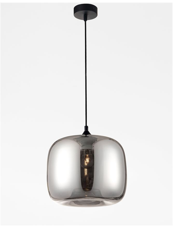 SAVAZ suspensie SP1 - 9726482 - Chrome Glass Black Metal Black Fabric Wire [3]