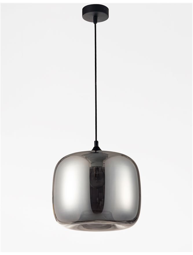 SAVAZ suspensie SP1 - 9726482 - Chrome Glass Black Metal Black Fabric Wire [4]