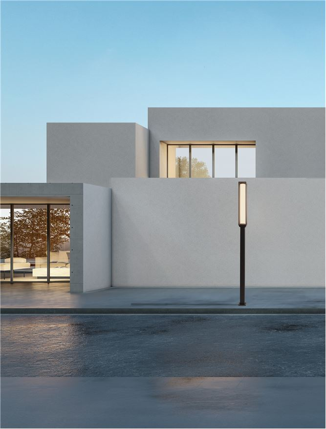 Solstice stalp exterior 220 cm - patrat [1]