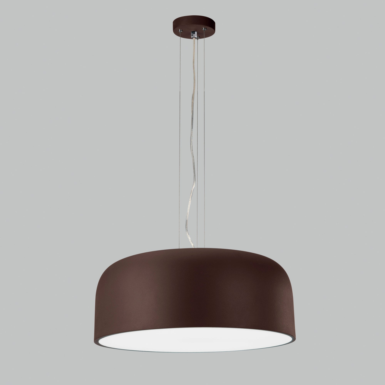 SOSPENSIONE BISTROT CORTEN 4XE27 52X52X22CM [2]