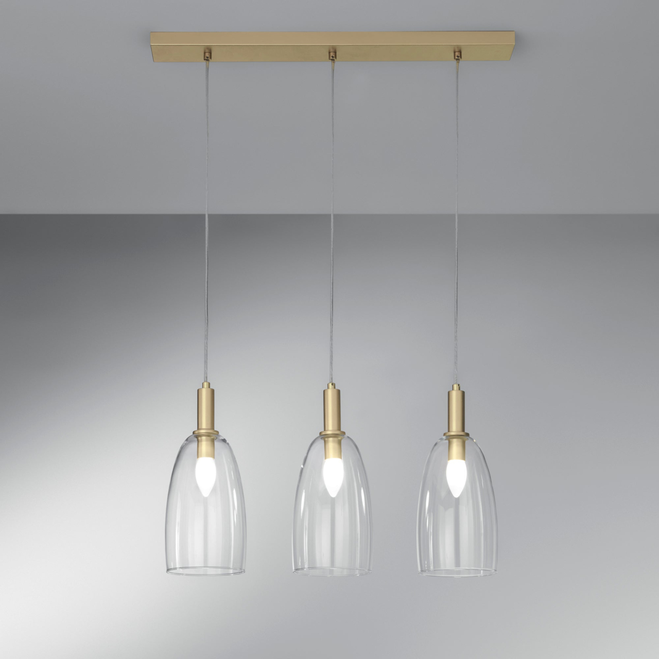 SOSPENSIONE BRANDY ORO 3XE14 72X14X150CM [2]