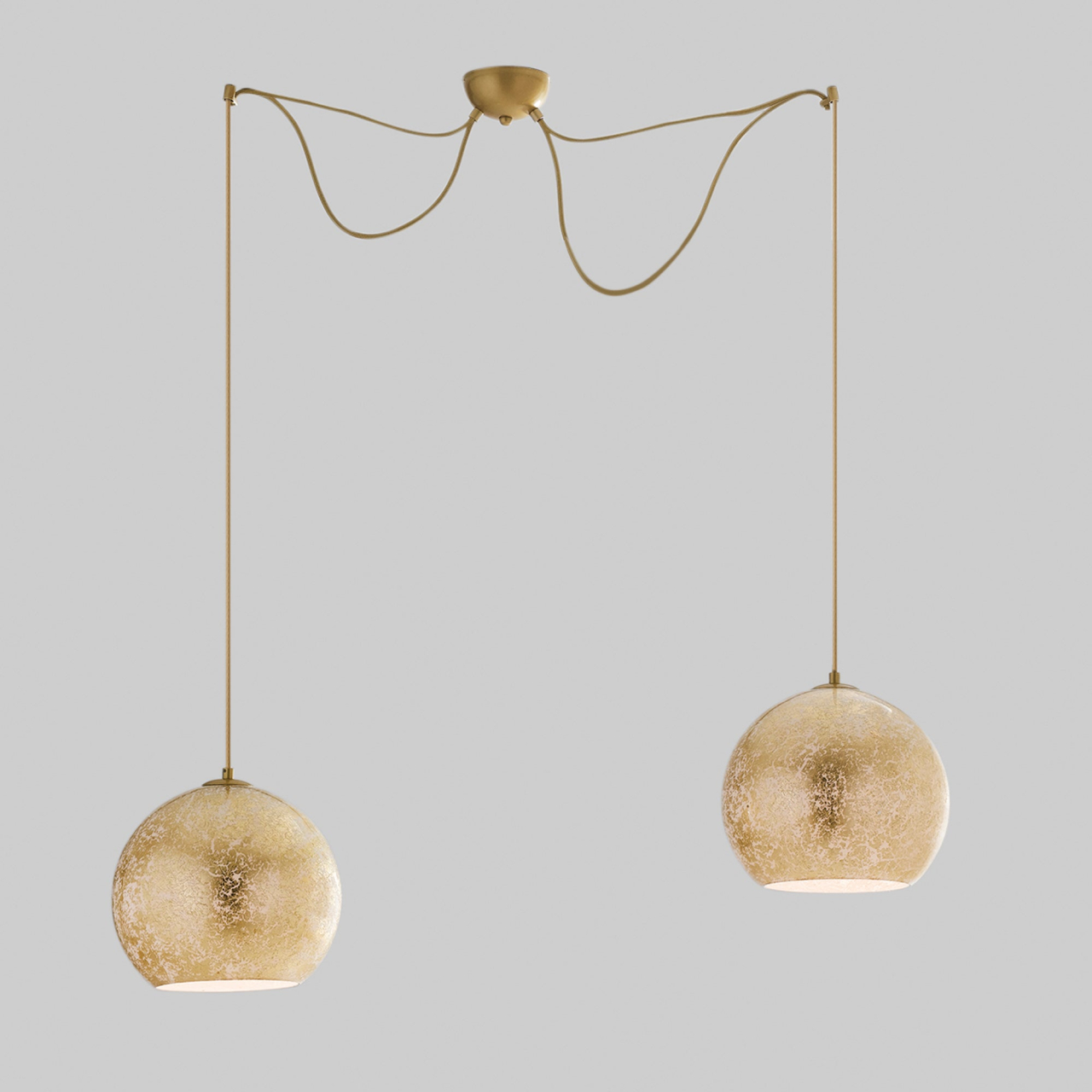 SOSPENSIONE VANITY ORO 2XE27 120CM [2]
