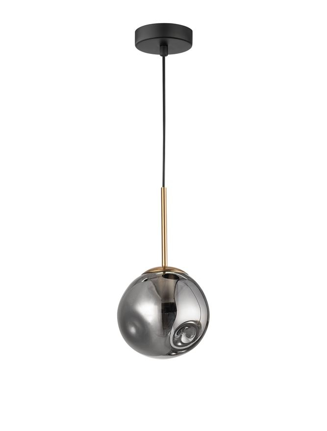 SPADA suspensie - 9426751 - Gold Metal & Chrome Glass Black PVC Wire [3]
