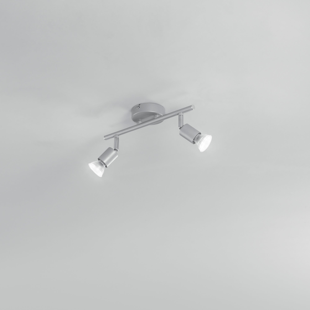 SPOT LED COOPER SILVER 2XGU10 LED 5W 400LM 2700K 30,5X8,5X14CM [2]