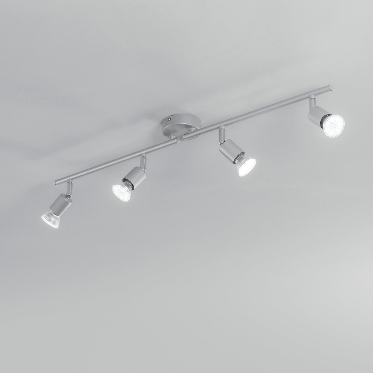 SPOT LED COOPER SILVER 4XGU10 LED 5W 400LM 2700K 78,5X8,5X14CM [2]