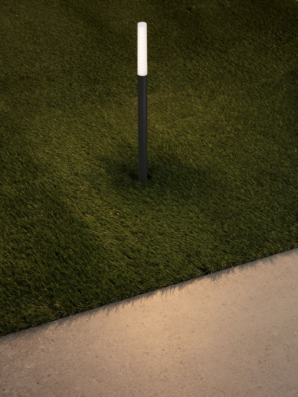 Nova Luce SLICK 9923520 - stâlpișor Negru nisipos [5]