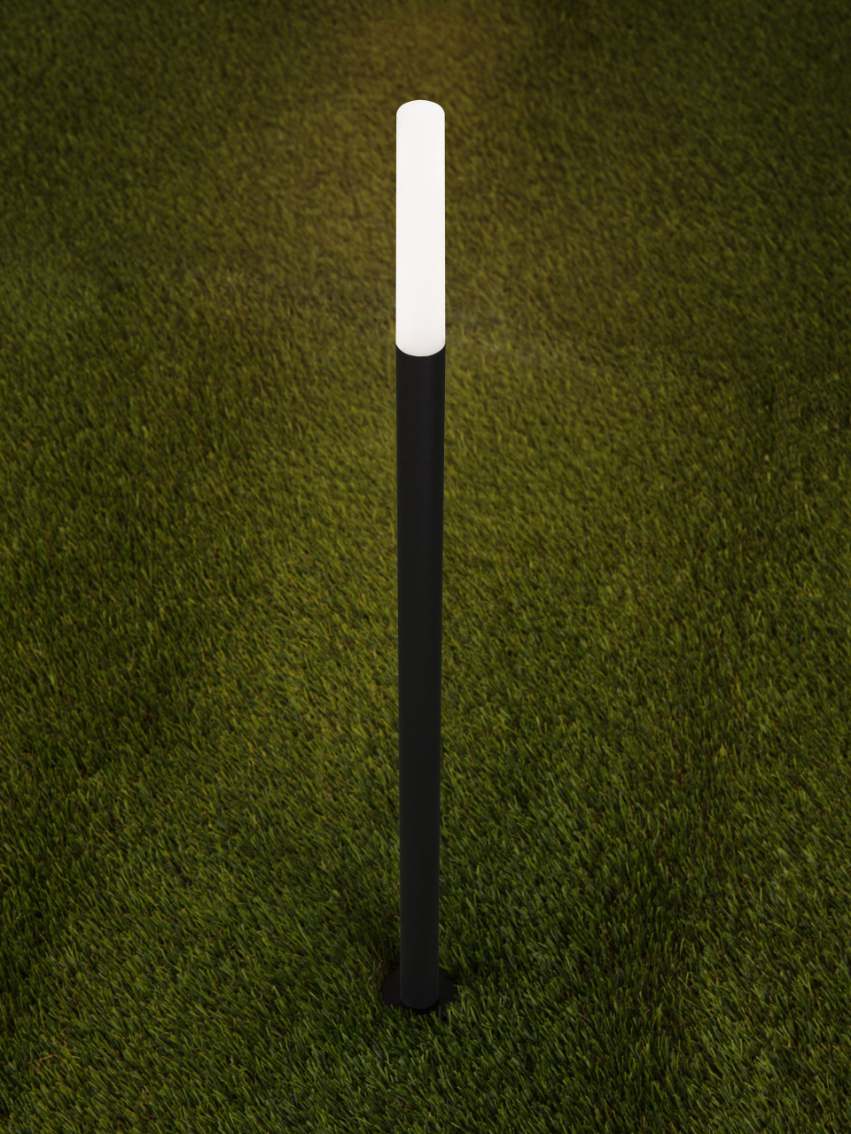 Nova Luce SLICK 9923521 - stâlpișor Negru nisipos [5]