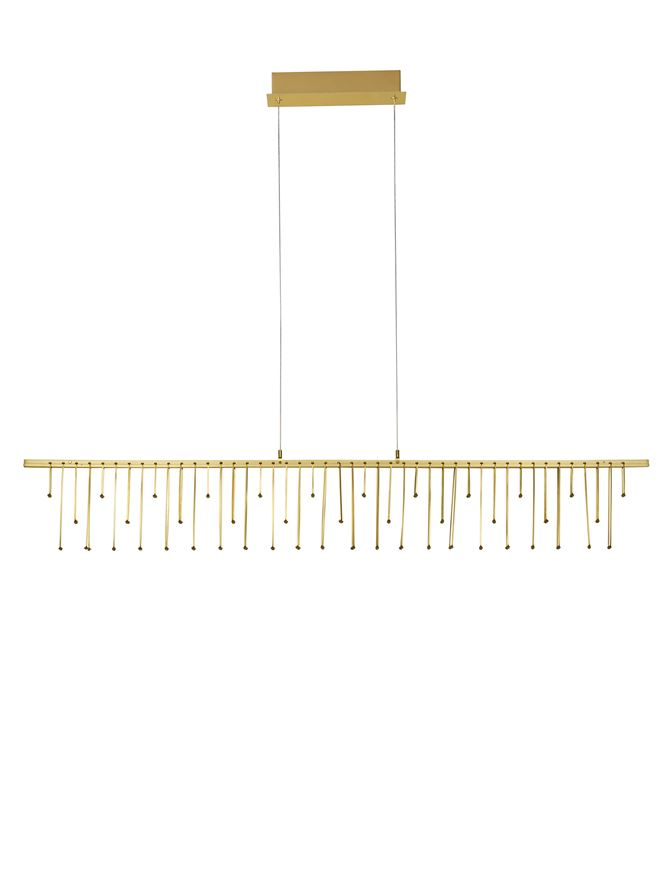 Stellar Suspensie LINIAR 120 cm - Matt Brass Gold & Copper Metal [2]
