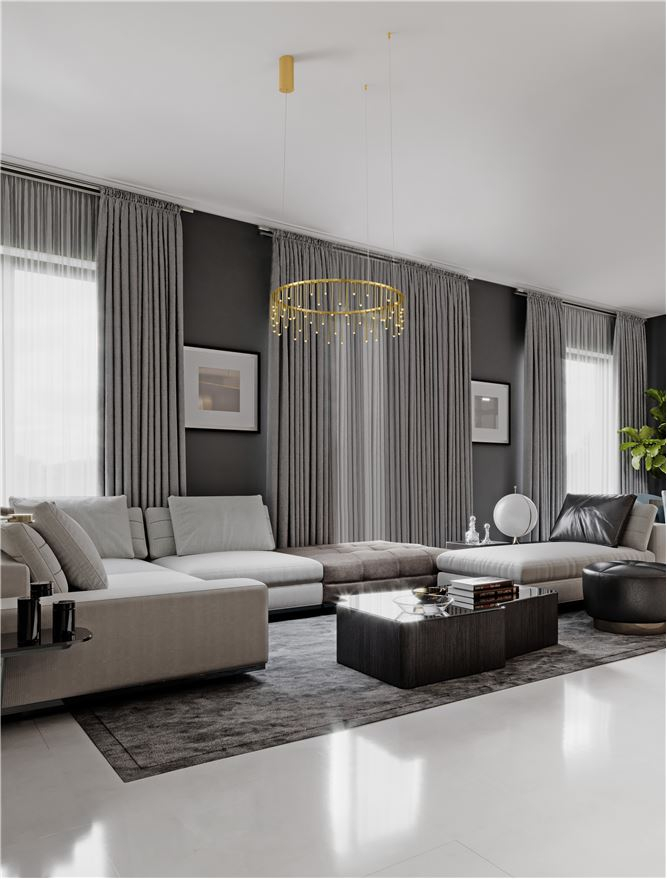Stellar Suspensie diam 65 cm - Matt Brass Gold Copper [3]