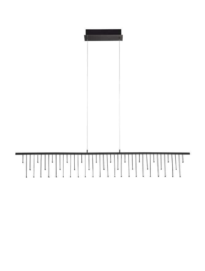 Stellar Suspensie LINIAR 120 cm - Black Chrome Metal [1]